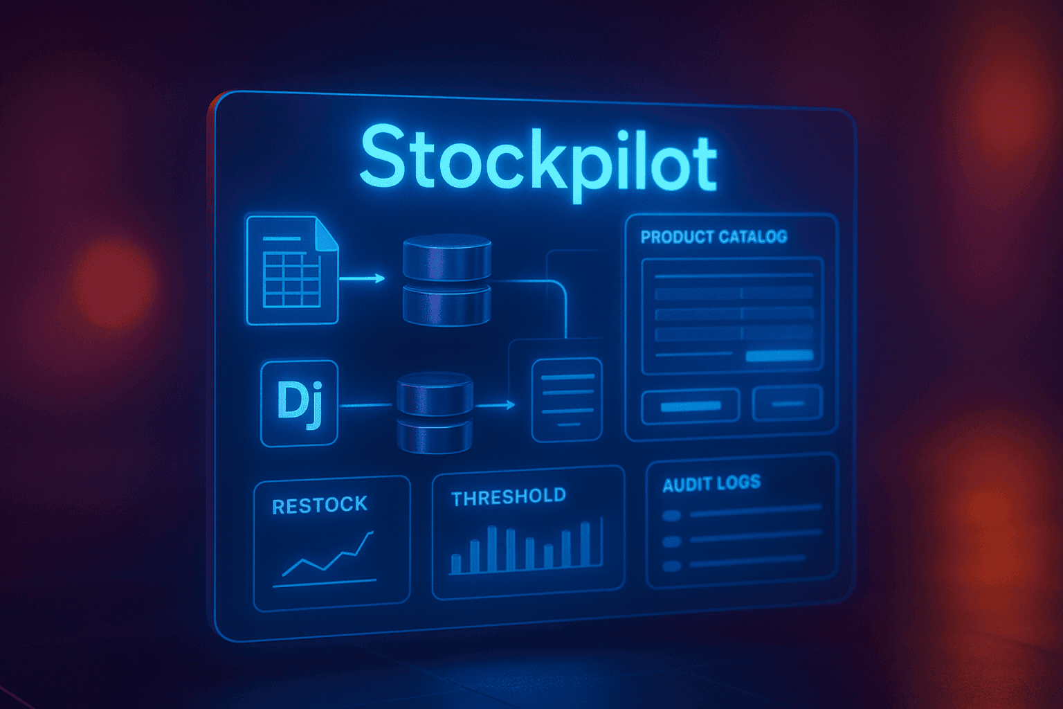 StockPilot inventory dashboard
